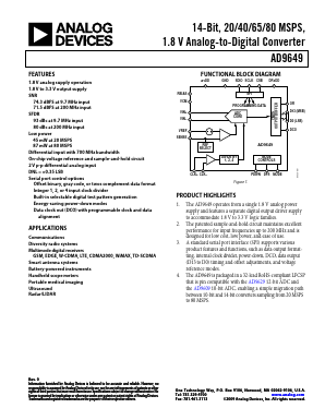 AD9649BCPZ-80 image