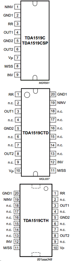 TDA1519C image
