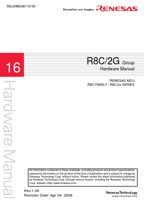 R8C/2G image